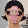 image:imagePOP MART Angry Molly  Angry Energy Series Plush Pendant Blind Box Mystery Box Bag Charm Collectible Toys Home Decorations Holiday Birthday Gifts for Girls and Boys Single BoxSingle Box