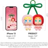 image:imagePOP MART Crybaby Crying for Love SeriesVinyl Plush Hanging Card Love You Cherry Much Toys for Modern Home Decor Collectible Toy Set for Desk Accessories 1PC