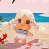 image:imagePOP MART Crybaby Vacation Mode On SeriesVinyl Plush Pendant Blind Box Collectible Toys Summer Vibe Beach Bag Charms Accessories Holiday Birthday Gifts for Girls and Boys Single BoxSingle Box