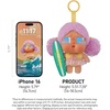 image:imagePOP MART Crybaby Vacation Mode On SeriesVinyl Plush Pendant Blind Box Collectible Toys Summer Vibe Beach Bag Charms Accessories Holiday Birthday Gifts for Girls and Boys Single BoxWhole Set