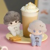 image:imagePOP MART DIMOO Crush on Coffee SeriesSoftfaced Plush Keychain Blind Box Random Design Action Figures Collectible Toys Home Decorations Single BoxDimoo Crush on Coffee