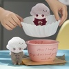 image:imagePOP MART DIMOO Crush on Coffee SeriesSoftfaced Plush Keychain Blind Box Random Design Action Figures Collectible Toys Home Decorations Single BoxDimoo Crush on Coffee
