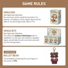 image:imagePOP MART DIMOO The Secret Theatre Club SeriesVinyl Plush Blind Box Bag Charm Collectible Toys Home Decorations Holiday Birthday Gifts for Girls and Boys Single BoxWhole Set