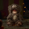 image:imagePOP MART Hirono Bear Vinyl Plush Doll 1496 inches Height Collectible Toy Gift for Boys and Girls