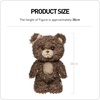 image:imagePOP MART Hirono Bear Vinyl Plush Doll 1496 inches Height Collectible Toy Gift for Boys and Girls