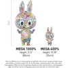 image:imagePOP MART MEGA LABUBU 1000 Tenth Anniversary 315 inches Height Toys for Modern Home Decor Collectible Toy Set for Desk Accessories