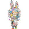 image:imagePOP MART MEGA LABUBU 400 Tenth Anniversary 1378 inches Height Toys for Modern Home Decor Collectible Toy Set for Desk Accessories
