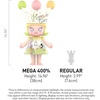 image:imagePOP MART MEGA Royal Molly 400 Mickey and Friends  Happy Easter Action Figures Collectible Holiday Birthday Gift for Kids Adults