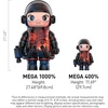 image:imagePOP MART MEGA SPACE MOLLY 1000 Stranger Things 2748in698cm Figurine Toys for Mordern Home Dcor Collectible Art Toy 1PC