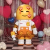 image:imagePOP MART MEGA Space Molly 100  Emoji Series Molly Blind Box Figures Random Design Action Figures Collectible Toys Home Decorations Holiday Birthday Gifts for Girls and Boys Single BoxMega Space Molly 100  Emoji Series