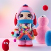 image:imagePOP MART MEGA Space Molly 1000 Jon Burgerman Collection Figurine 3071 Inch Height Toys for Modern Home Dcor Collectible Art Toy