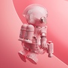 image:imagePOP MART MEGA Space Molly 400 Smitten Love1161 Inch Height Toys for Modern Home Dcor Collectible Art Toy