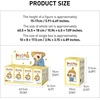 image:imagePOP MART Nyota Where Moments Meet Series Plush Doll Blind Box Keychain Bag Charm Collectible Holiday Birthday Gifts for Kids Adults Whole SetSingle Box