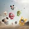 image:imagePOP MART PolarMonster Baby Collection Series Plush Pendant Ver1 Blind Box Collectible Toys Decorations Holiday Birthday Gifts for Girls and Boys Single BoxWhole Set