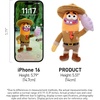 image:imagePOP MART Spongebob Residents of Bikini BottomWhimsical Plush Part2 Blind Box Keychain  Plush Pendant Bag Charm Collectible Holiday Birthday Gift Single BoxSingle Box