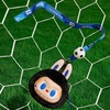 image:imagePOP MART THE MONSTERS  FIFA SERIES  Vinyl Plush Lanyard Keychain with Cute Labubu Head FIFA World Cup 2026 Pendant for Keys Phones Card Holder Gift for Sports Fans Teenagers Adults