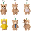 image:imagePOP MART Ted 2 Teddy Bear Action Plush Pendant Blind Box Figures Ted Doll Pendant Random Design Collectible Toys Home Decorations Single BoxTed2 Teddy Bear Action Plush Pendant
