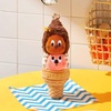 image:imagePOP MART Twinkle Twinkle Moon Gelato SeriesHoney Plush Pendant Bag Charms Collectible Toys Home Decorations Holiday Birthday Gifts for Girls and BoysDouble Scoop Gelato
