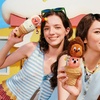 image:imagePOP MART Twinkle Twinkle Moon Gelato SeriesHoney Plush Pendant Bag Charms Collectible Toys Home Decorations Holiday Birthday Gifts for Girls and BoysSnowman Gelato