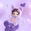 image:imagePOP MART aespa Fluffy Club Series Vinyl Plush Doll Pendant Blind Box Keychain Kpop Vinyl Plush Bag Charm Collectible Holiday Birthday Gifts for Kids Adults Single BoxWhole Set