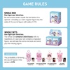 image:imagePOP MART aespa Fluffy Club Series Vinyl Plush Doll Pendant Blind Box Keychain Kpop Vinyl Plush Bag Charm Collectible Holiday Birthday Gifts for Kids Adults Single BoxWhole Set