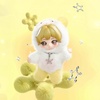 image:imagePOP MART aespa Fluffy Club Series Vinyl Plush Doll Pendant Blind Box Keychain Kpop Vinyl Plush Bag Charm Collectible Holiday Birthday Gifts for Kids Adults Single BoxWhole Set