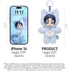 image:imagePOP MART aespa Fluffy Club Series Vinyl Plush Doll Pendant Blind Box Keychain Kpop Vinyl Plush Bag Charm Collectible Holiday Birthday Gifts for Kids Adults Single BoxWhole Set