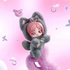 image:imagePOP MART aespa Fluffy Club Series Vinyl Plush Doll Pendant Blind Box Keychain Kpop Vinyl Plush Bag Charm Collectible Holiday Birthday Gifts for Kids Adults Single BoxSingle Box