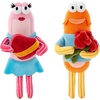 image:imagePOP MART Bikini Bottom Buddies  Romantic Fish Series Plush Pendants