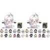 image:imagePOP MART SKULLPANDA The Ink Plum Blossom Series Figures 12PCs SKULLPANDA Blind Box Figures Random Design Action Figures Collectible Toys Home Decorations Holiday Birthday Gifts Whole SetThe Ink Plum Blossom