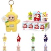 image:imagePOP MART Teletubbies Say Hello Series Blind Box Pendant Mystery Box Collectible Plush Toys Holiday Birthday Gifts for Girls and Boys Single BoxWhole Set