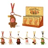 image:imagePOP MART Twinkle Twinkle Savor the Monment SeriesFreshBaked Mini Cookies Plush Pendant Blind Box Keychain Wristlet Gift for Holidays Boys and GirlsSingle BoxWhole Set