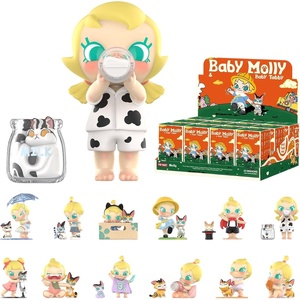 image:imagePOP MART Baby Molly amp Baby Tabby Series Figures 12PCs Blind Box Figures Random Design Action Figures Collectible Toys Home Decorations Holiday Birthday Gifts for Girls and Boys Whole Set