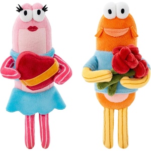 image:imagePOP MART Bikini Bottom Buddies  Romantic Fish Series Plush Pendants