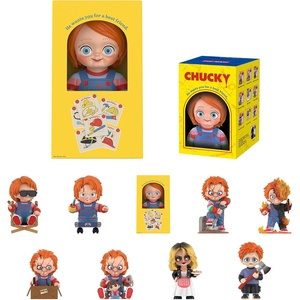 image:imagePOP MART Chucky Franchise Series Blind Box Figures Collectible Toys Spooky Home Decorations Holiday for Girls and Boys Single Box