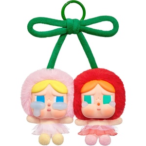 image:imagePOP MART Crybaby Crying for Love SeriesVinyl Plush Hanging Card Love You Cherry Much Toys for Modern Home Decor Collectible Toy Set for Desk Accessories 1PC