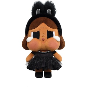 image:imagePOP MART Crybaby Shiny Shiny SeriesPlush Doll Black 13 inches Height Toys for Modern Home Decor Collectible Toy Set for Desk Accessories 1PCBlack