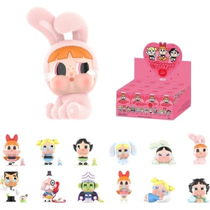 image:imagePOP MART Crybaby x Powerpuff Girls Series Figures Crybaby Blind Box Figures Random Design Action Figures Collectible Toys Home Decorations Holiday Birthday Gifts for Girls and Boys Single BoxCrybaby X Powerpuff Girls Series