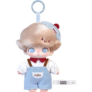 image:imagePOP MART DIMOO Crush on Coffee SeriesVinyl Plush Blister Pack 63 inches Height Toys for Modern Home Decor Collectible Toy Set for Desk Accessories 1PC