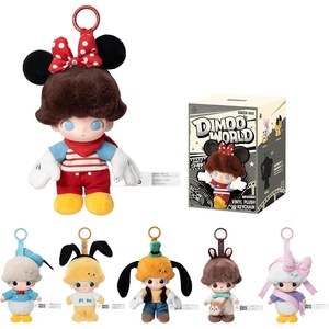 image:imagePOP MART DIMOO WORLD  DISNEY SeriesVinyl Plush Keychain Blind Box Random Design Action FiguresDimoo World  Disney