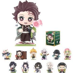 image:imagePOP MART Demon Slayer Birth Flower Series Figures Blind Box Figures Random Design Action Figures Collectible Toys Home Decorations Holiday Birthday Gifts Single BoxKimetsu No Yaiba Birth Flower Series Figures