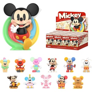 image:imagePOP MART Disney Mickey Childhood of Boundless Imagination Blind Box Figures 12 PCs Disney Mickey Random Design Action Figures Collectible Toys Home Decorations Whole Set