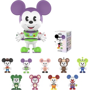 image:imagePOP MART Disney Mickey Remixed Mickey Meets Pixar Series Bind Box Figures Collectible Toys Home Decorations Holiday Birthday Gifts for Girls and Boys Single BoxSingle Box