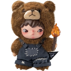 image:imagePOP MART Hirono Living WildFight for Joy Plush Doll 63 inches Collectible Toys Home Decorations Holiday Birthday Gifts for Girls and Boys