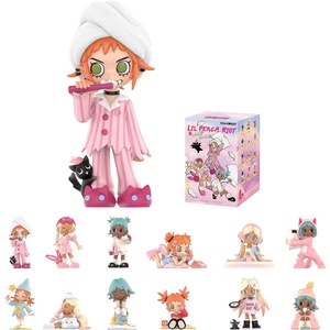 image:imagePOP MART Lil Peach Riot Sleepover Series Blind Box Figures Random Design Action Figures Collectible Toys Home Decorations Holiday Birthday Gifts for Girls and Boys Single BoxLil Peach Riot Sleepover Series Figures