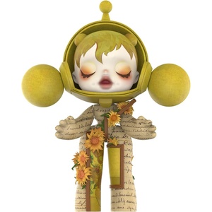 image:imagePOP MART MEGA  SKULLPANDA 400 Van Gogh Museum Sunflowers Toys for Mordern Home Dcor Collectible Art Toy