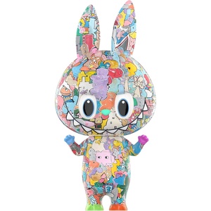 image:imagePOP MART MEGA LABUBU 1000 Tenth Anniversary 315 inches Height Toys for Modern Home Decor Collectible Toy Set for Desk Accessories
