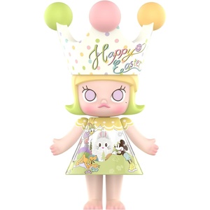 image:imagePOP MART MEGA Royal Molly 400 Mickey and Friends  Happy Easter Action Figures Collectible Holiday Birthday Gift for Kids Adults