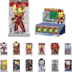 image:imagePOP MART Marvel Iron Man A Journey Through Armors Series Blind Box Action Figures Collectible Toys Home Decorations Holiday Birthday Gifts for Girls and Boys Whole Set