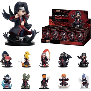 image:imagePOP MART Naruto Shippuden Series Battle Against Akatsuki Themed Blind Box Figures Collectible Toys Home Decorations Holiday Birthday Gifts for Girls and Boys Single BoxWhole Set
